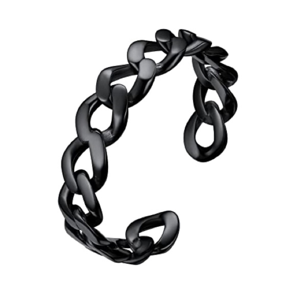 Black Cuff Bracelet
